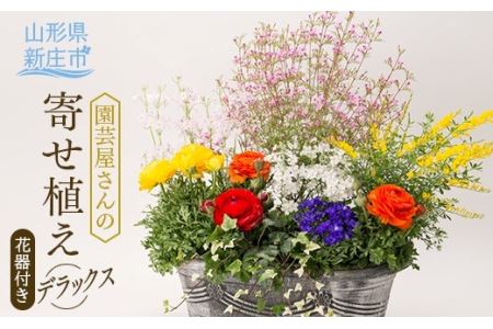 園芸屋さんの寄せ植えデラックス
