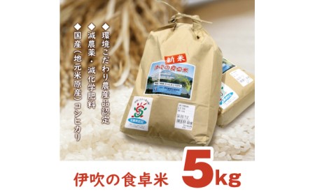【令和6年産新米】伊吹の食卓米　5kg お米 コシヒカリ 