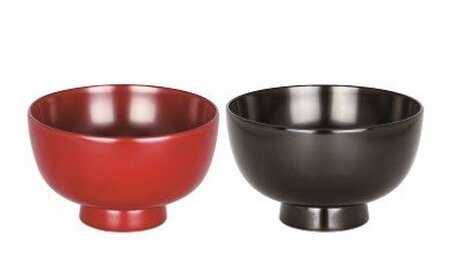 川連漆器 夫婦寿次郎椀[寿次郎漆工芸][C6001]