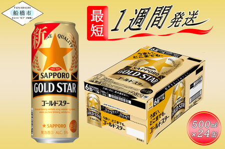 サッポロ GOLD STAR・500ml×1ケース(24缶)ゴールドスター 発泡酒 サッポロ ビール 酒 お酒千葉県 船橋市 確定申告 限度額 シミュレーション