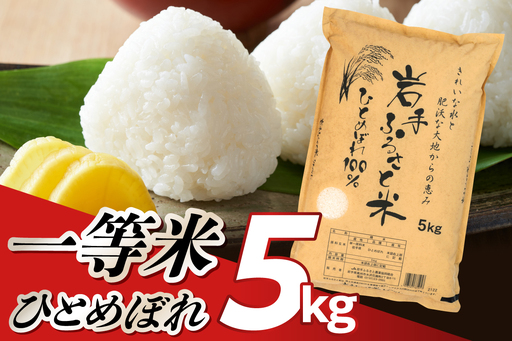 [令和7年産]岩手ふるさと米 5kg 白米 [配送時期に関する変更不可][U0215]