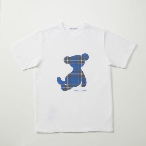 【神戸タータン】消臭機能付Tシャツ くまさんLLサイズ