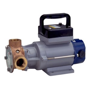海水用モーターポンプ ラバーマスター 口径25ミリ DC-24V [0859]