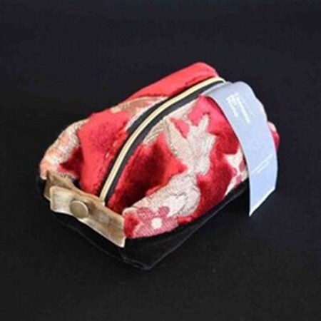 ポーチS 【タエナカノヌノ】レッド_装飾品・工芸品  鞄・バッグ かばん カバン_【1106060】