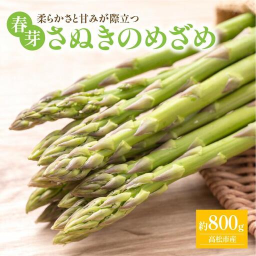 柔らかさと甘みが際立つ さぬきのめざめ春芽 約800g【2027-1月下旬～2027-2月下旬配送】