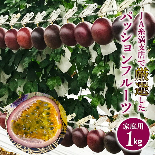 [ 先行予約 2027年 発送 ] JA糸満支店で厳選した「 パッションフルーツ 」家庭用 約 1kg 果物 フルーツ くだもの 1キロ 沖縄 果実 南国フルーツ 沖縄県産 美味しい 甘い あまい 甘み 酸味 爽やか 産地直送 農家直送 産直 沖縄県 糸満市 5-7