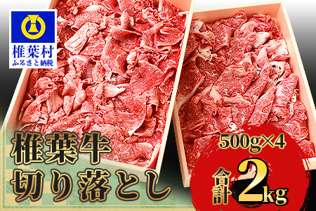 宮崎県産 椎葉牛 切り落とし 2kg A5等級指定 国産牛 黒毛和牛 和牛 牛肉 赤身 肉 A5 すき焼き