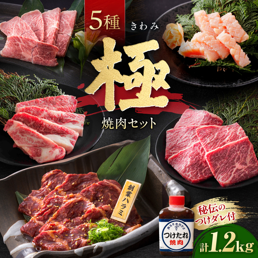 【お中元対象】焼肉セット 味付き 極 1.2kg 焼肉セット BLCD002