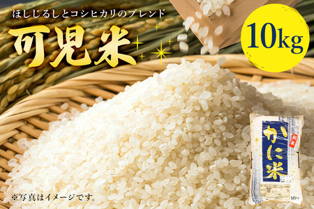 可児米（ほしじるしとコシヒカリのブレンド）　10kg 【0059-004】