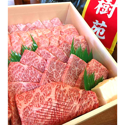 黒毛和牛　上焼肉セット（タレ付き）　1kg/// 高品質 人気 とろける 柔らかい 濃厚 焼肉 詰め合わせ ギフト 贈答 奈良県 広陵町