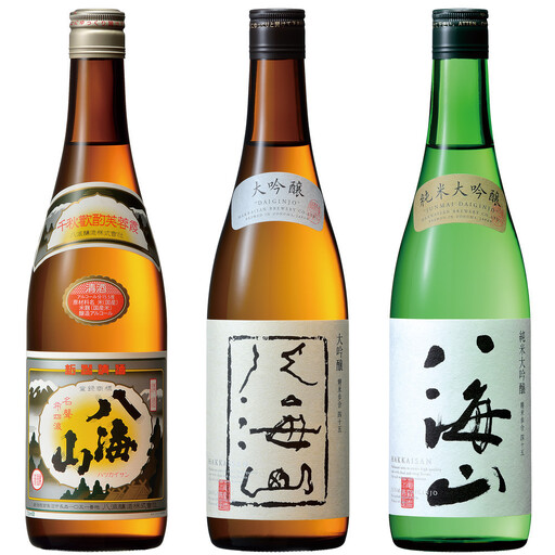 日本酒 八海山 清酒・大吟醸・純米大吟醸 720ml×3本セット｜八海山