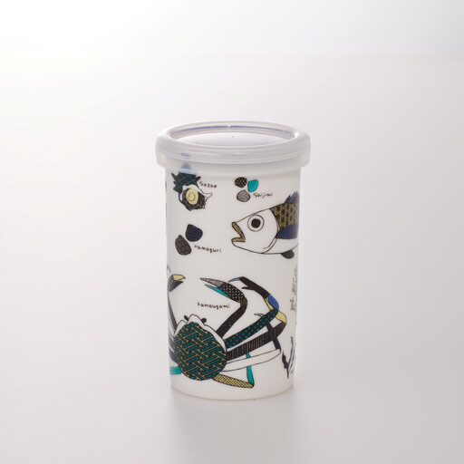 夢醸 純米酒　KUTANI SAKE CUP 海の幸