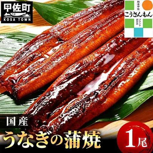 【甲佐ブランド】 うなぎ 蒲焼き 1尾 【こうさんもん認定商品】熊本産 国産 150ｇ以上 - うなぎ 鰻 蒲焼 国産 熊本産 こうさんもん 甲佐ブランド 甲佐町特産 蒲焼き ふっくら 冷凍 熊本県 甲佐町