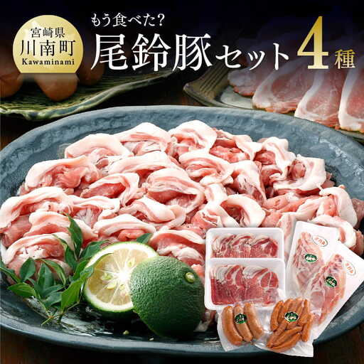 もう食べた?尾鈴豚セット バラエティ セット 宮崎県川南町 豚肉