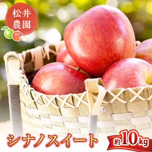 りんご 信州小諸 松井農園のシナノスイート 約10kg リンゴ