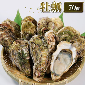 牡蠣 70個 殻付き 冷凍 生食用 大容量 かき 牡蠣 カキ  オイスター oyster アヒージョ バーベキュー BBQ フライ 揚げ物 ごはん 夕飯 おかず おつまみ 晩酌 米 丼 海産物 海鮮 魚介 魚介類 贈答品 お中元 大船渡 三陸 岩手県 国産