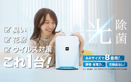 家電 空気清浄機 ブルーデオS型 家電
