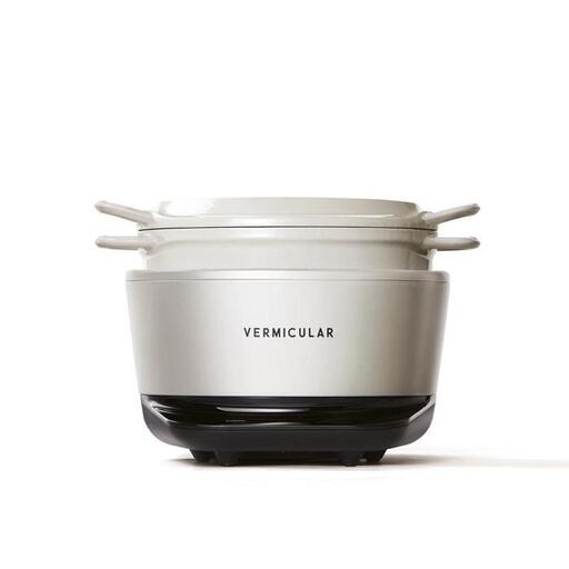 バーミキュラ ライスポットミニ炊飯器(シーソルトホワイト)炊飯器
