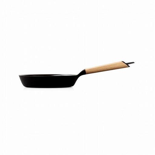 バーミキュラ フライパン20cm(オーク)+専用リッド フライパン