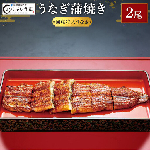 国産特大うなぎ蒲焼き（２尾） 土用の丑