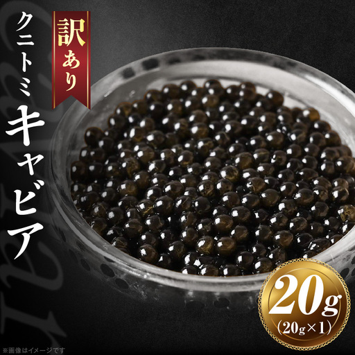 【訳あり】クニトミキャビア 20g(20g×1) キャビア 国産 国産キャビア 高級 宮崎県産 珍味 おつまみ 酒の肴 家飲み 冷凍 訳あり お取り寄せ グルメ パーティー ワイン シャンパン 記念日 ご褒美 おもてなし 魚卵 宮崎県 国富町