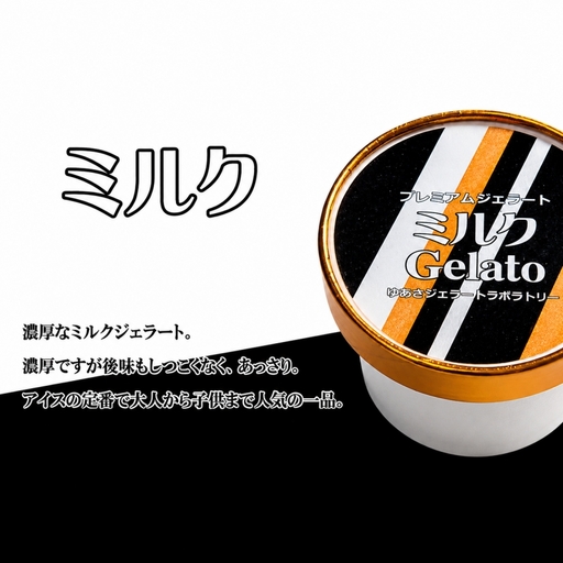 プレミアムジェラート ミルク12個セット アイスクリームセット 100mlカップ ゆあさジェラートラボラトリー【kztb700-01】