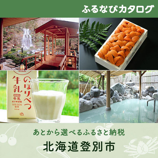 [有効期限なし!後からゆっくり特産品を選べる]北海道登別市カタログポイント