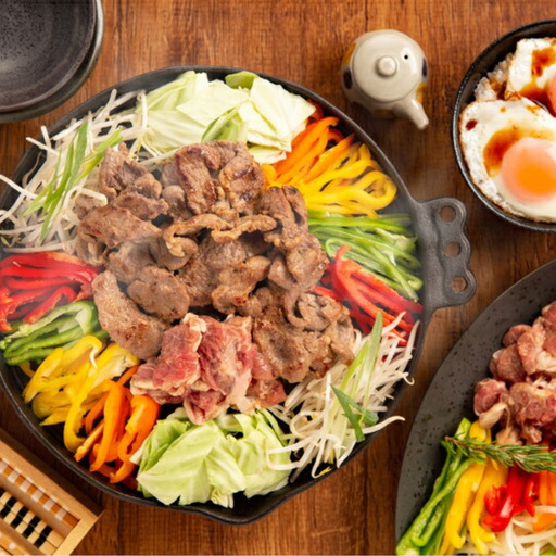 秘伝の味付けラムロースジンギスカン600g