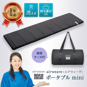 エアウィーヴ ポータブル mini エアウィーヴ