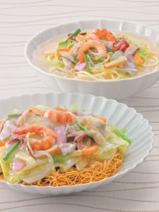 《お徳用》長崎ちゃんぽん・皿うどん各5食お取り寄せグルメ長崎県 / 長崎ちゃんぽん 皿うどん うどん チャンポン /  諫早市 / サンクスラボ株式会社 [AHCH007]