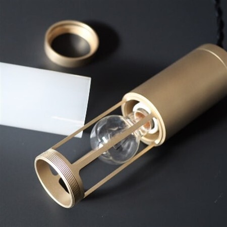 SHINK。cylinder lamp/ blast (シリンダーランプ/表面ブラスト仕上)