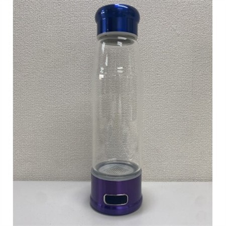 [飲みたい時にすぐ飲める[日本製]充電式携帯水素水生成器]B-1501BPブルーパープルバイカラー