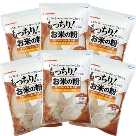 お米の粉 手作りパンの強力粉 1kg×6袋_ パン  ぱん    穀物加工品 _【1269925】