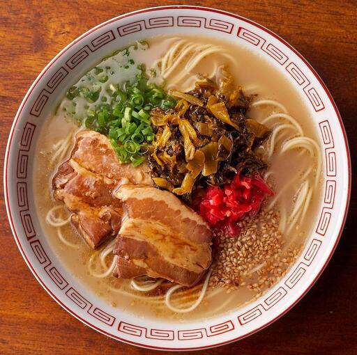 新・厚切り角煮入り 博多ラーメン 5人前 【豚骨ラーメン】| ラーメン 拉麺 博多 とんこつラーメン 豚骨 とんこつ 5食 半生麺 スープ 豚骨スープ とんこつスープ 2種 角煮 煮豚 福岡 福岡県 大川市