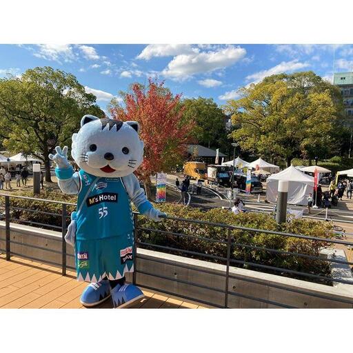 [Bリーグ 京都ハンナリーズ] はんニャリンがサプライズ訪問!