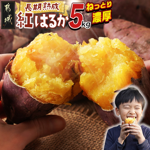 都城産 長期熟成紅はるか 5kg〔AA-I2-001-5kg〕_(都城市) 都城産さつまいも 熟成紅はるか 5kg 長期熟成 スイーツ