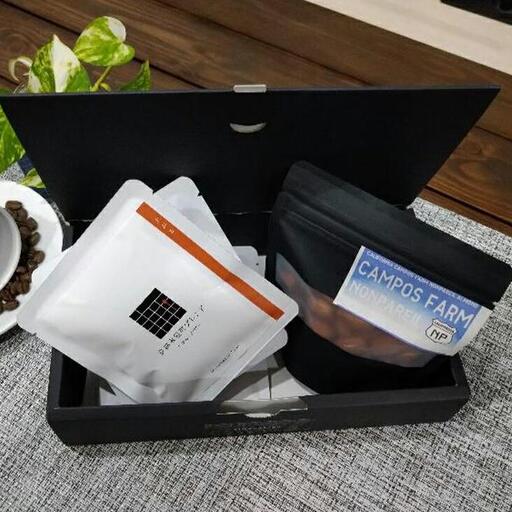 [PINROASTER]木屋町ブレンド ドリップパック5個とアーモンドのセット