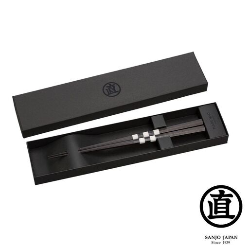八角箸 MARUNAO Star 高級 箸 贈答用 銘木 燕三条製  [マルナオ]