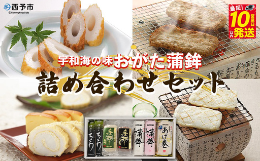 宇和海からの贈り物 おがた蒲鉾 詰め合わせセット（ギフト可） UOK0001