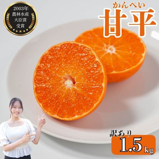 [先行予約][発送期間:2027年2月〜なくなり次第終了][訳あり]甘平 1.5kg サイズミックス