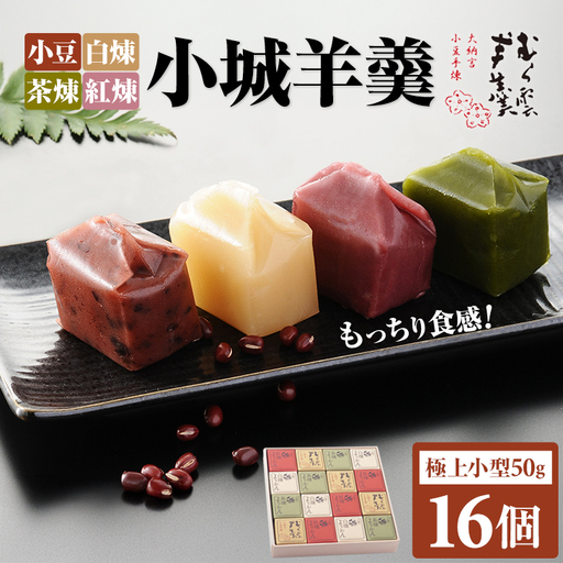 小城羊羹小箱入り16個セット 羊羹 和菓子 B170-023