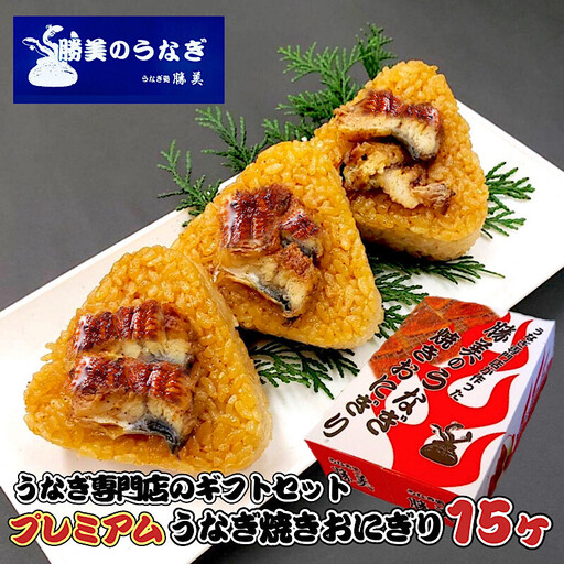 【ギフト】プレミアムうなぎ焼きおにぎり 100g×15ヶ入 加工品 惣菜 冷凍 インスタント 簡単調理 