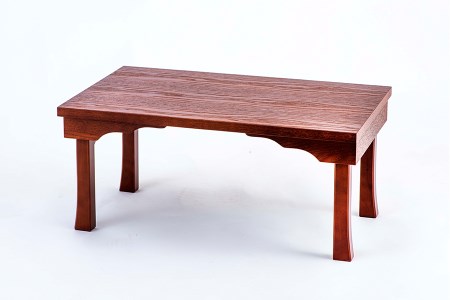 多目的机「二月堂机」（二尺）古代色《W60×D36×H27（cm）》折り畳み机