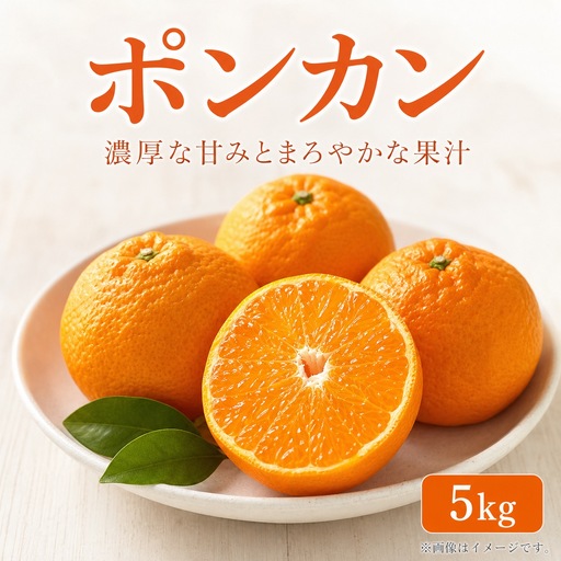 紀州和歌山有田産ポンカン 5kg ※2027年1月下旬頃〜2027年2月上旬頃に順次発送(お届け日指定不可)[uot722]