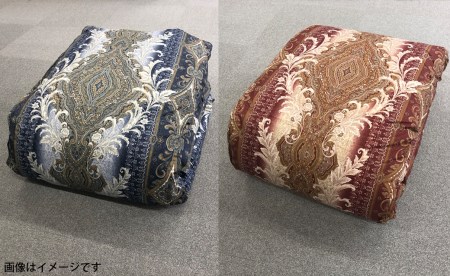 超長綿 ツインドームキルト羽毛掛ふとん 1.3kg 150×210cm シングルサイズ 【ピンク系orブルー系】2色より選べます