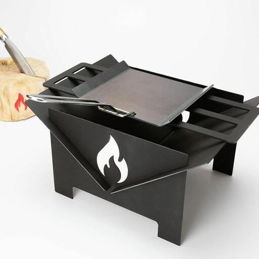 【Takibit】Fire Pit&Rooster&Griddle+トートバッグのフルセット