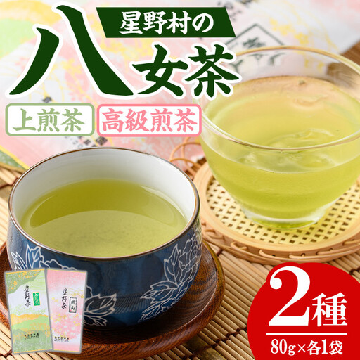 [2026年産] 八女茶 緑茶 星野村の八女茶2本セット