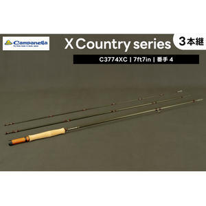 BI050 オールハンドメイドフライロッド Campanella3774 XC