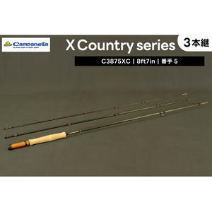 オールハンドメイドフライロッド Campanella3875 XC（BI054）