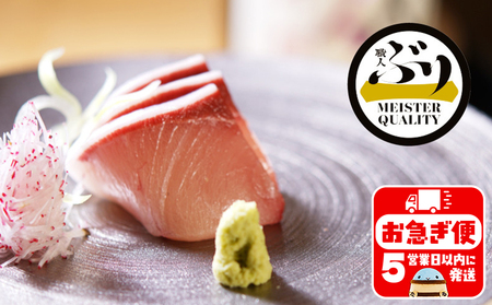 AQ-4712-202605／【鹿児島産ぶり】冷凍・ぶり１尾セット（皮無ロイン背腹計4p、カマ2p）
